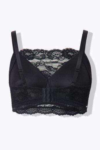 Plus size veliki brojevi Grudnjak bez žice s dodatkom ukrasne čipke za punije
