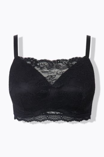 Plus size veliki brojevi Grudnjak bez žice s dodatkom ukrasne čipke za punije