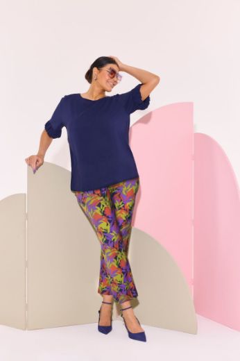 Plus size veliki brojevi Hlače elastičnog struka za punije