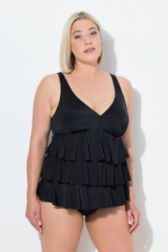 Plus size veliki brojevi Kupaći kostim tankin za punije