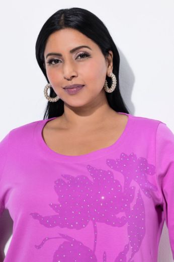 Plus size veliki brojevi Majica kratkih rukava A kroja za punije