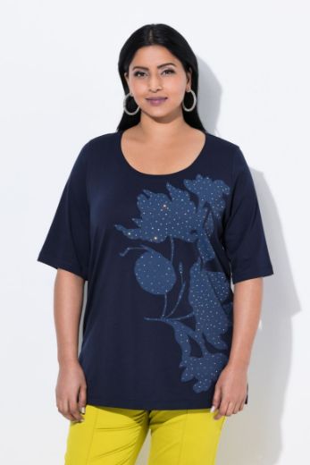 Plus size veliki brojevi Majica kratkih rukava A kroja za punije
