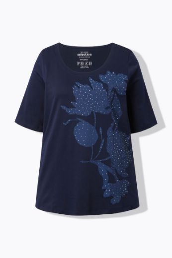 Plus size veliki brojevi Majica kratkih rukava A kroja za punije