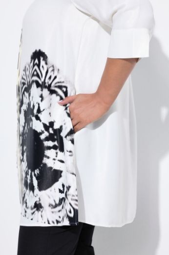 Plus size veliki brojevi Tunika 3/4 rukava za punije