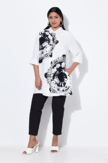 Plus size veliki brojevi Tunika 3/4 rukava za punije