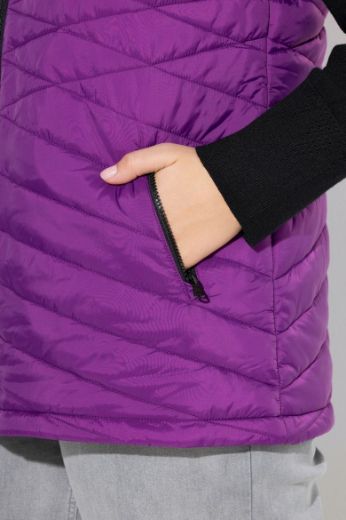 Plus size veliki brojevi Prsluk prošiveni za punije