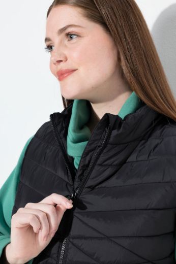 Plus size veliki brojevi Prsluk prošiveni za punije