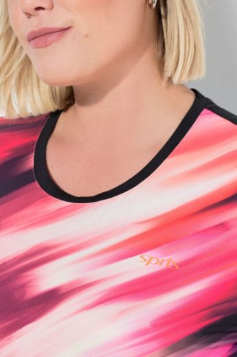 Plus size veliki brojevi Majica kratkih rukava sportska za punije