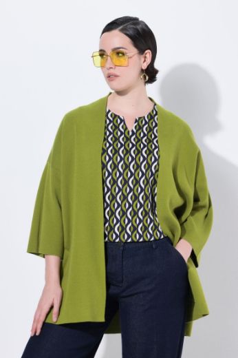 Plus size veliki brojevi Kardigan širokih 3/4 rukava za punije