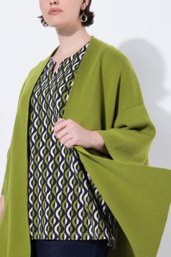 Plus size veliki brojevi Kardigan širokih 3/4 rukava za punije