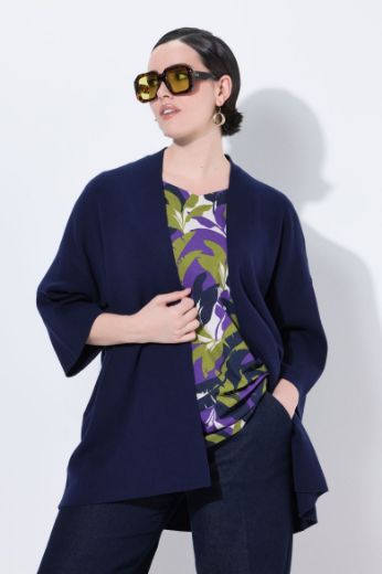 Plus size veliki brojevi Kardigan širokih 3/4 rukava za punije