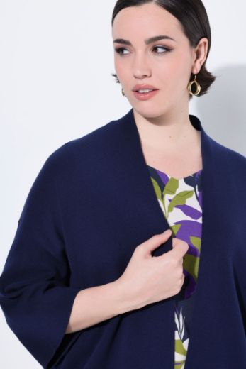 Plus size veliki brojevi Kardigan širokih 3/4 rukava za punije