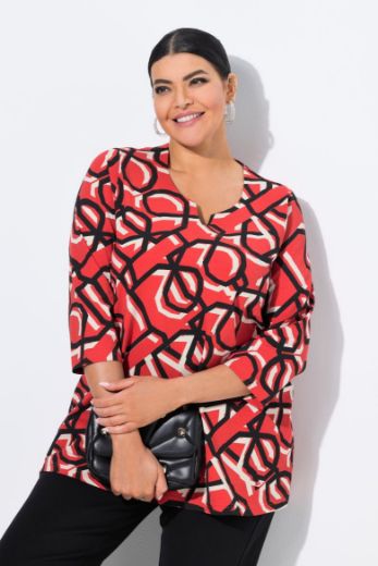 Plus size veliki brojevi Majica 3/4 rukava za punije