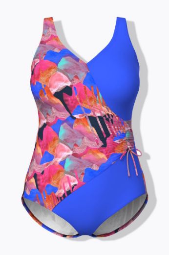 Plus size veliki brojevi Kupaći kostim jednodijelni za punije