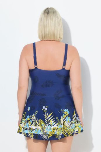 Plus size veliki brojevi Kupaći kostim haljina za punije