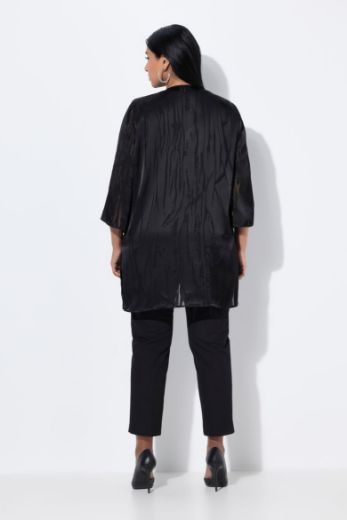 Plus size veliki brojevi Bluza otvorenog A kroja za punije