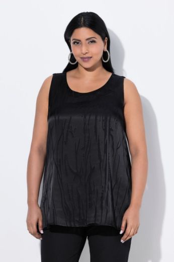 Plus size veliki brojevi Majica bez rukava A kroja za punije