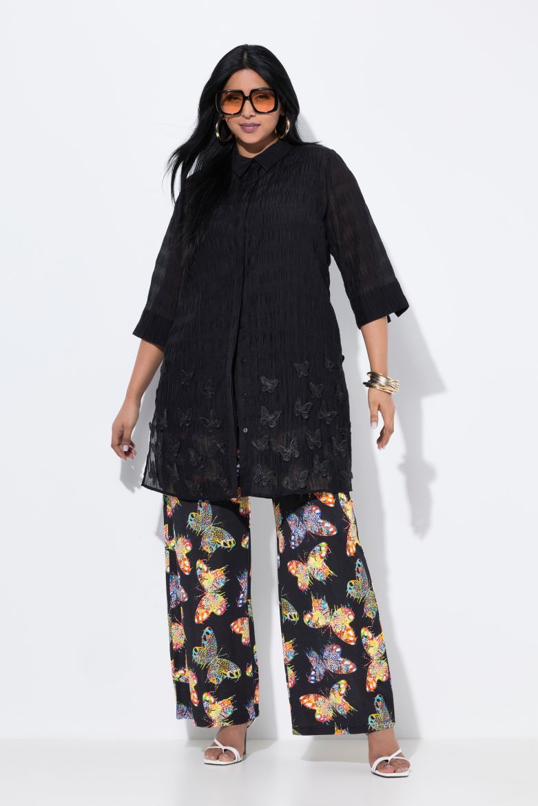 Plus size veliki brojevi Bluza dužeg A kroja za punije