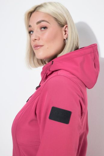Plus size veliki brojevi Jakna vodoodbojna s kapuljačom dužeg kroja za punije