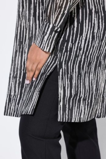 Plus size veliki brojevi Bluza dugih rukava dužeg kroja za punije