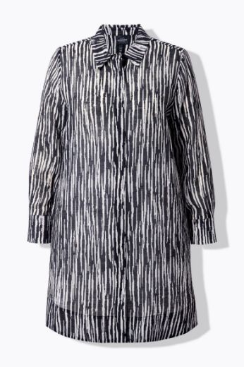Plus size veliki brojevi Bluza dugih rukava dužeg kroja za punije