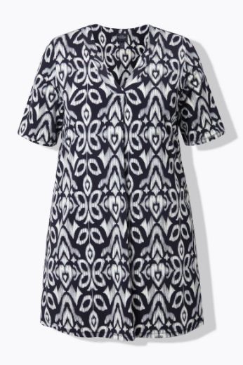 Plus size veliki brojevi Bluza kratkih rukava dužeg kroja za punije
