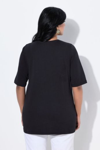 Plus size veliki brojevi Majica kratkih rukava okruglog ovratnika za punije