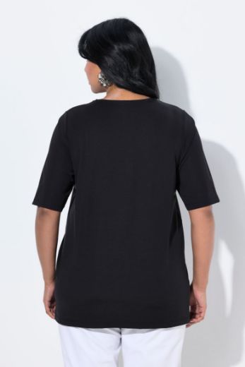 Plus size veliki brojevi Majica kratkih rukava A kroja za punije