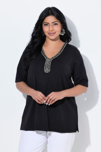 Plus size veliki brojevi Majica kratkih rukava A kroja za punije