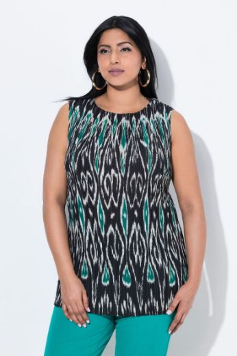 Plus size veliki brojevi Majica bez rukava dužeg kroja za punije
