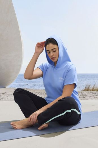 Plus size veliki brojevi Majica kratkih rukava s kapuljačom za punije