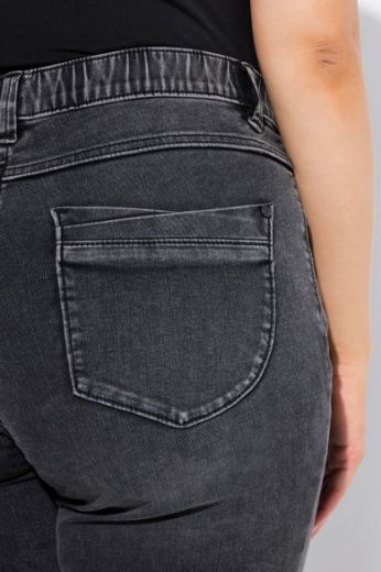 Plus size veliki brojevi Traperice povišenog struka za punije