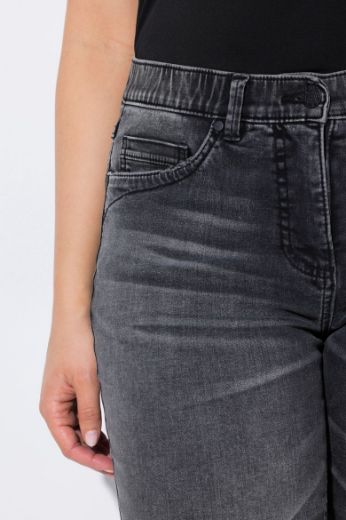 Plus size veliki brojevi Traperice povišenog struka za punije