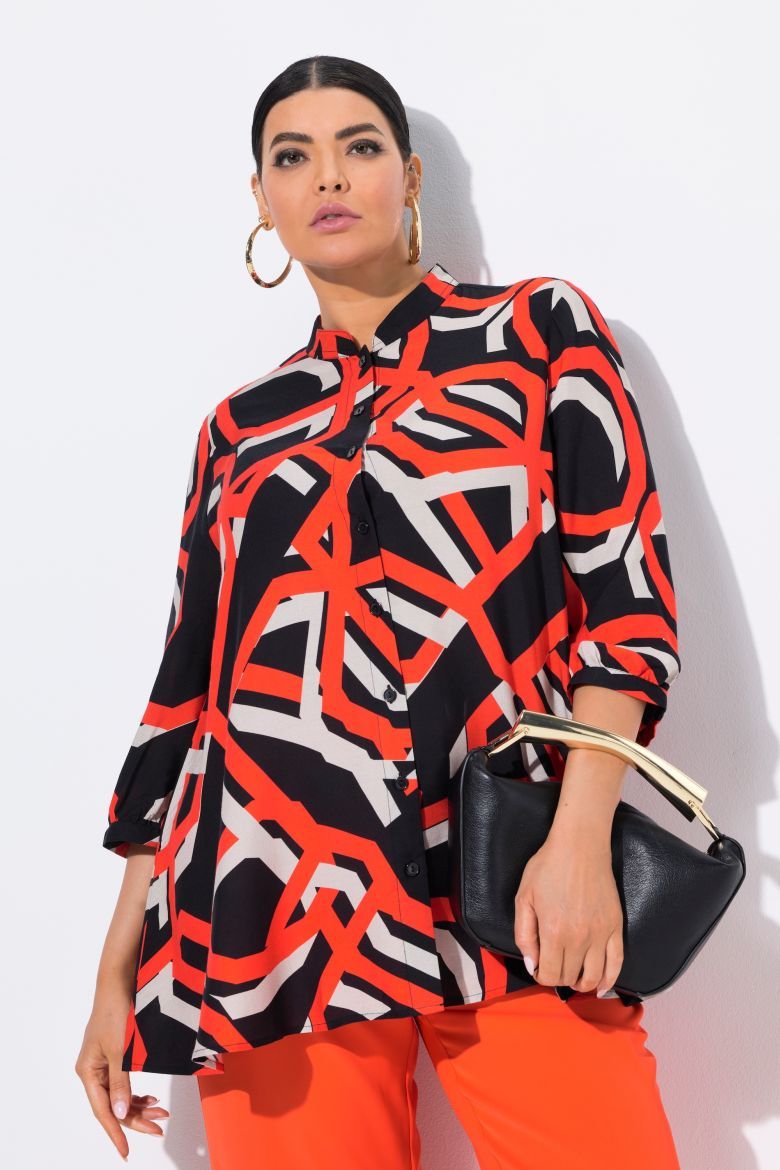 Plus size veliki brojevi Bluza od šifona za punije
