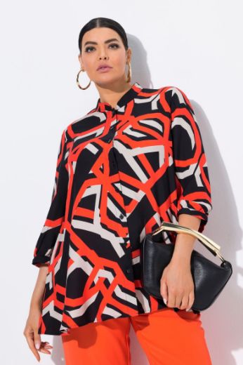 Plus size veliki brojevi Bluza od šifona za punije