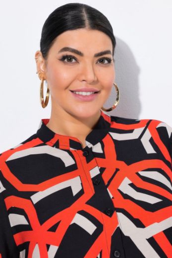 Plus size veliki brojevi Bluza od šifona za punije