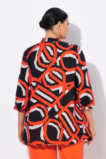 Plus size veliki brojevi Bluza od šifona za punije