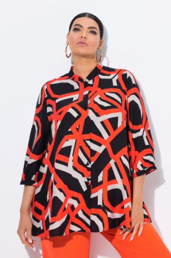 Plus size veliki brojevi Bluza od šifona za punije