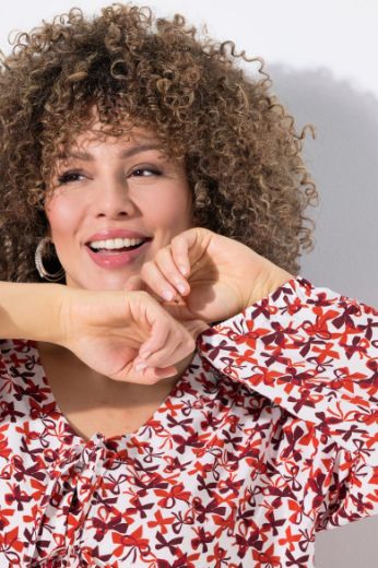 Plus size veliki brojevi Bluza dugih rukava A kroja za punije