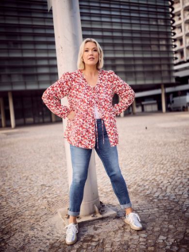 Plus size veliki brojevi Bluza dugih rukava A kroja za punije