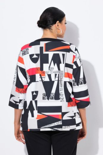 Plus size veliki brojevi Majica 3/4 rukava za punije