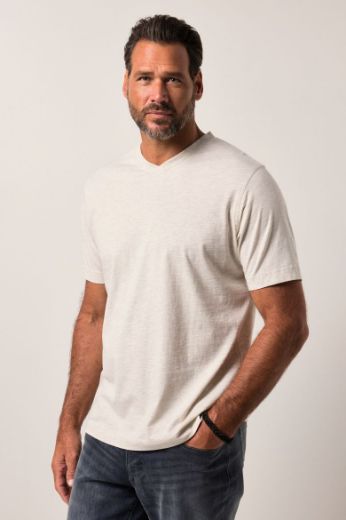 Plus size veliki brojevi Majica 2 komada V ovratnika za punije