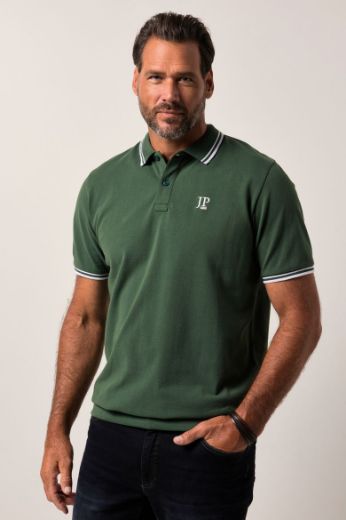 Plus size veliki brojevi Majica Polo s prugama za punije