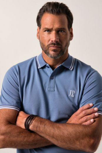 Plus size veliki brojevi Majica Polo s prugama za punije