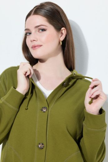 Plus size veliki brojevi Majica dugih rukava s kapuljačom za punije