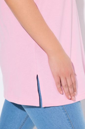 Plus size veliki brojevi Majica V izrez Basic top za punije