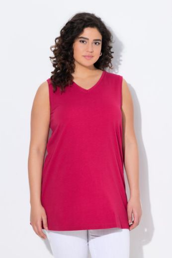 Plus size veliki brojevi Majica V izrez Basic top za punije