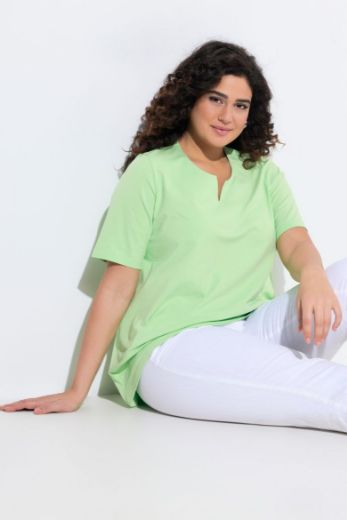 Plus size veliki brojevi Majica A kroj V ovratnik za punije