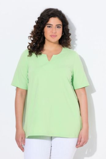 Plus size veliki brojevi Majica A kroj V ovratnik za punije