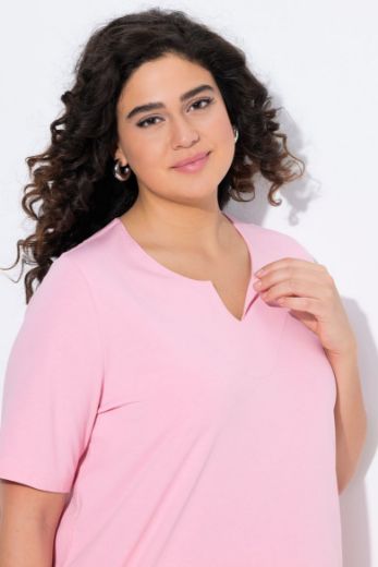 Plus size veliki brojevi Majica A kroj V ovratnik za punije